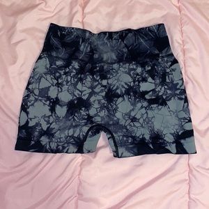 High Waisted Seamless Biker Shorts
